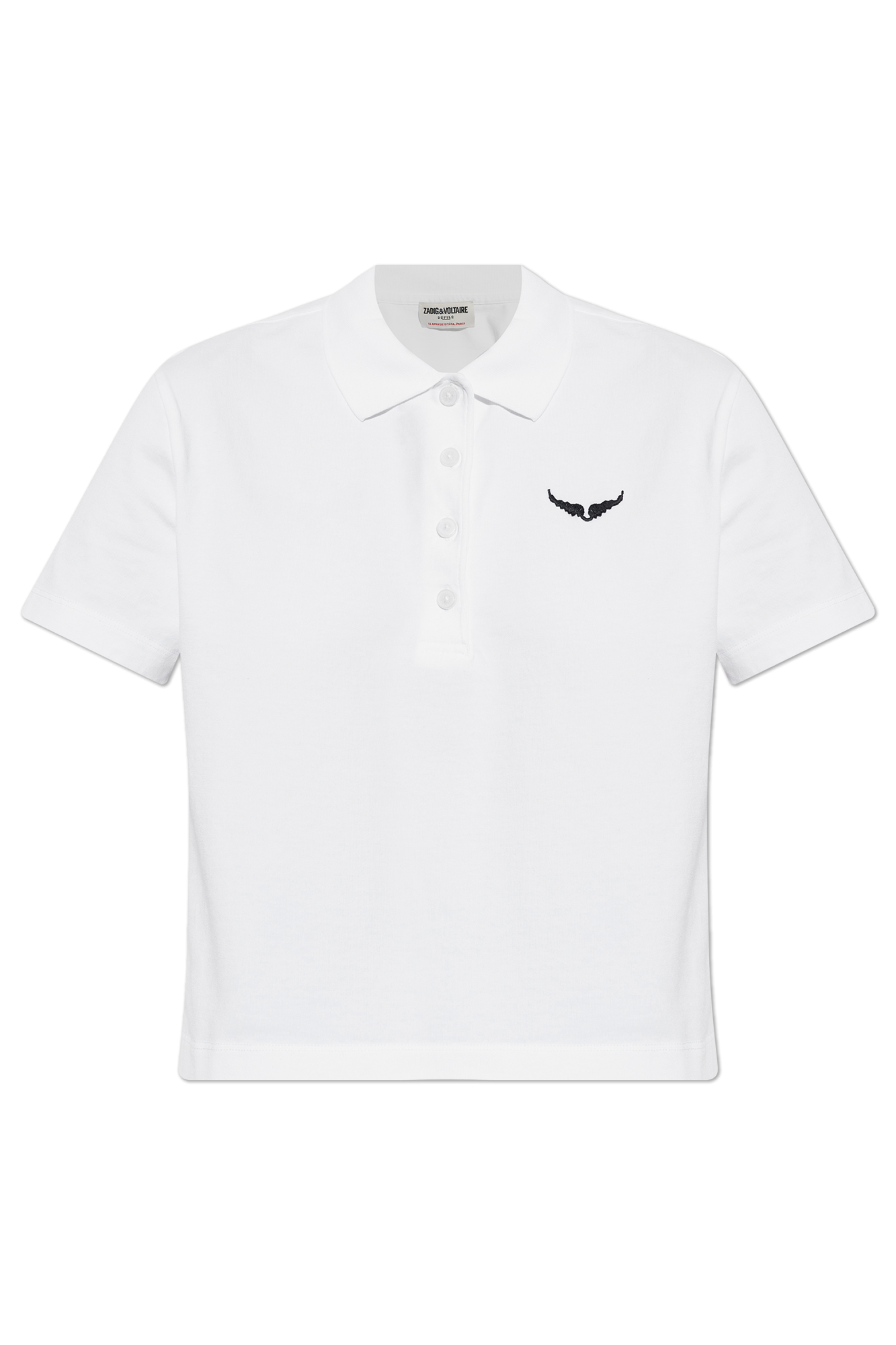 売れ筋商品|||ザディグ エ ヴォルテール Tシャツ レディース トップス MIRTA WINGS - Polo shirt - cloud ザディグ エ ヴォルテール レディース Tシャツ トップス MIRTA